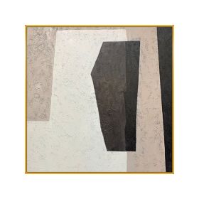 Abstract Beige Marble Geometric Graphics Canvas Paintings Poster  Wall Art Giclee Artwork for Wall Living Room Home Decor