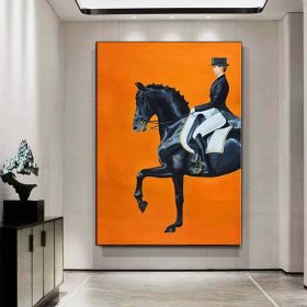 Hand Painted Modern Figure Oil Painting On Canvas Abstract Art Acrylic Painting Hand Painted Colorful Large Wall Art For Home Decor
