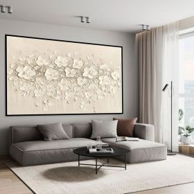 Original Flower Oil Painting On Canvas Large Textured Wall Art Custom Painting Custom Wall Art Floral Painting Modern Art Fancy