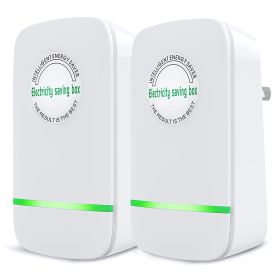 Power Saver Smart Home Portable Electricity Saving Box Digital Powerful Electricity Saving Device (Option: US 2PCS)